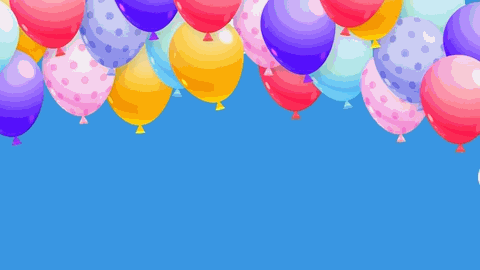 Happy Birthday Balloons